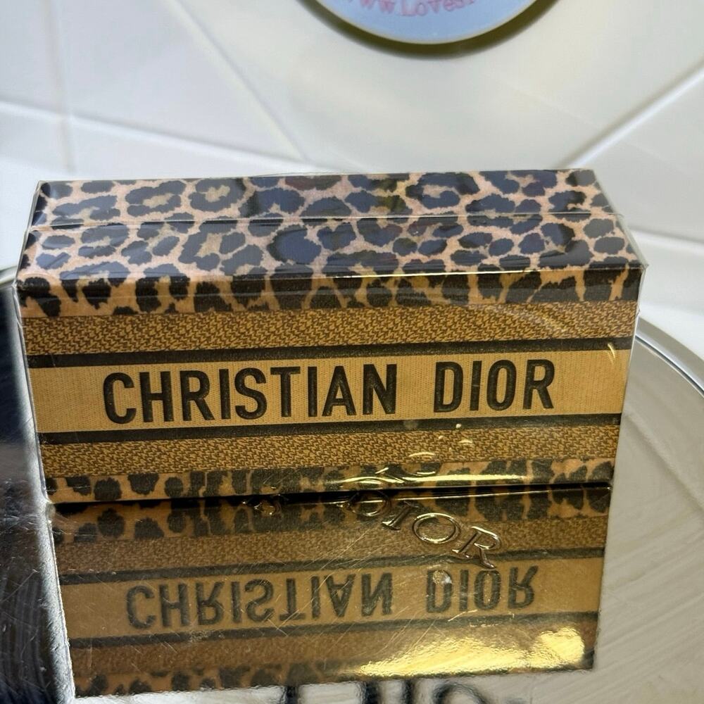 DIOR Mitzah Novelty LIPSTICK HOLDER ※ case only Leopard Animal - NEW